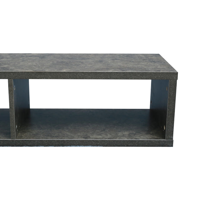 Shallow Floating TV Console, 60",Grey