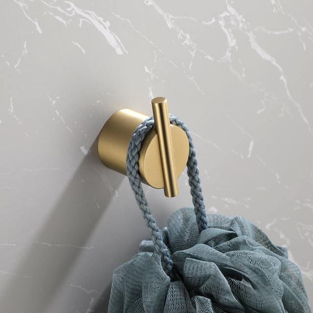 4 Piece Stainless Steel Bathroom Towel Rack Set Wall Mount