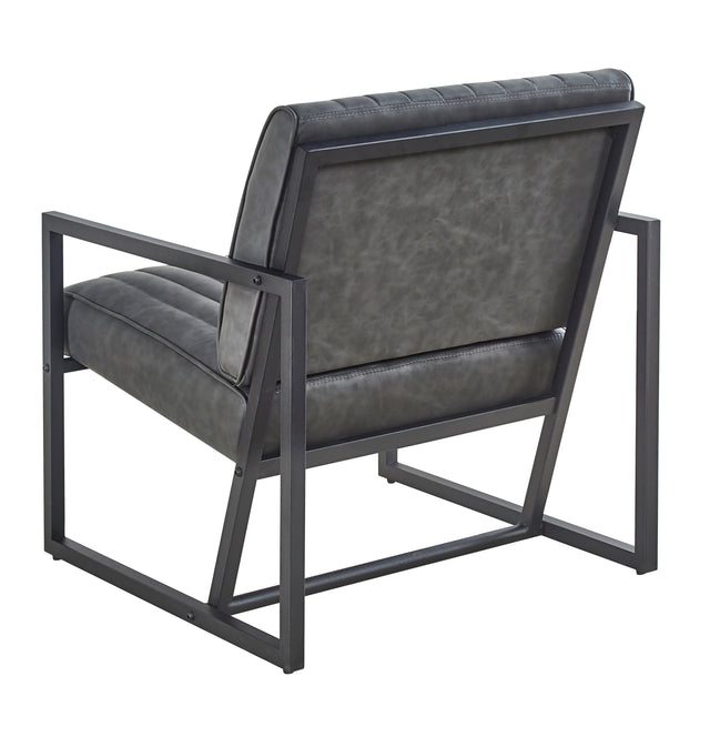 Modern design high quality PU(GREY)+ steel armchair,for Kitchen, Dining, Bedroom, Living Room