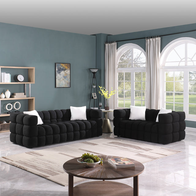 84.3/62.2 length ,35.83" deepth ,human body structure for USA people, marshmallow sofa,boucle sofa ,White color,3 seater. sofa and loveseater