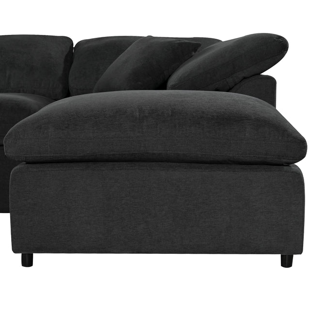U_Style Oversized Modular Sectional Sofa with Ottoman L Shaped Corner Sectional for Living Room, Office, Spacious Space