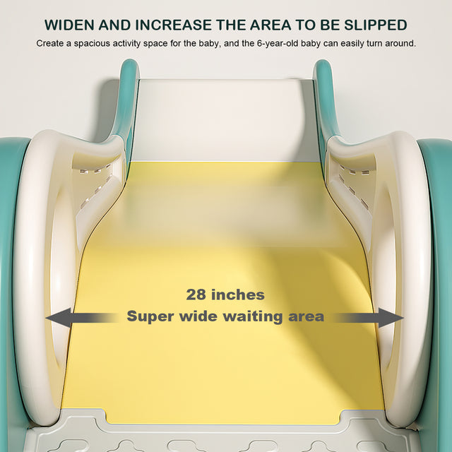 Toddler Slide Climber Set for Indoor Outdoor 3 Steps Freestanding Slide, Suitable Age1-5 Years Old Children Easy Set Up Baby Playset