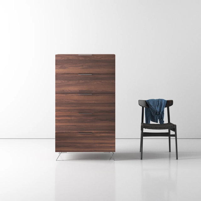 Nova Domus Brooklyn Italian Modern Walnut Chest