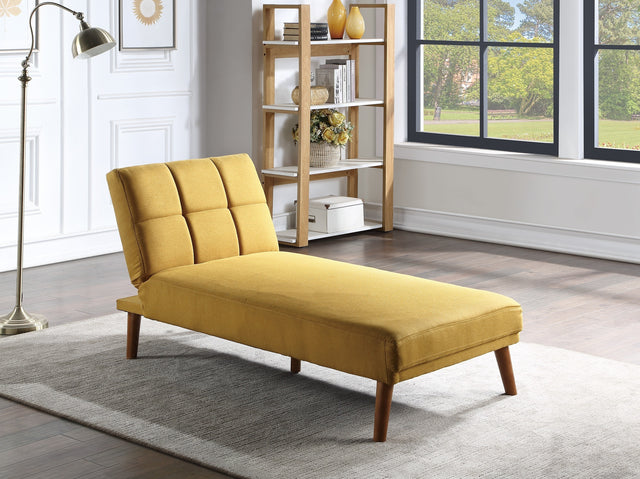 Mustard Color Polyfiber Sectional Sofa Set Living Room Furniture Solid wood Legs Tufted Couch Adjustable Sofa Chaise