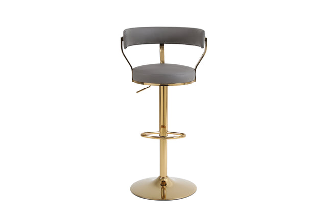 Bar Stools with Back and Footrest Counter Height Dining Chairs (1PCS/CTN)