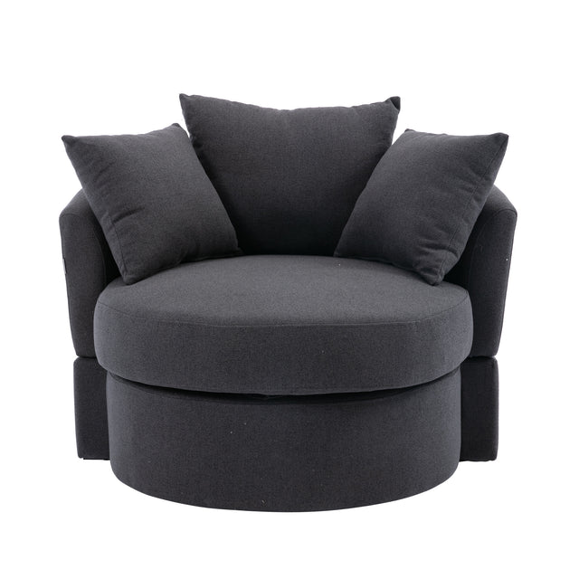 Modern  Akili swivel accent chair  barrel chair  for hotel living room / Modern  leisure chair