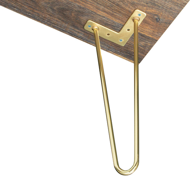 Modern Design TV stand stable Metal Legs  with 2 open shelves to put TV, DVD, router, books, and small ornaments,Espresso