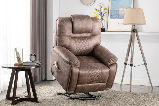 Orisfur. Power Lift Chair with Adjustable Massage Function, Recliner Chair with Heating System for Living Room