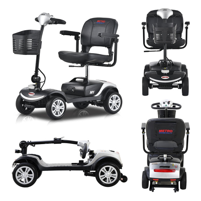 W42935580 Compact Travel Mobility Scooter M1 SILVER