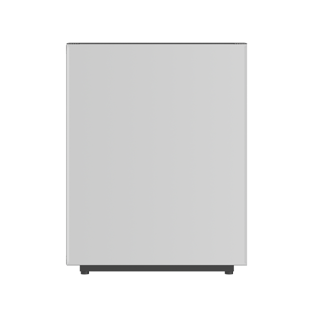 Mirrored Nightstand, LED Nightstand, Smart Bedside Table,Silver End Table (Built-in 142 Dynamic Effects and 18 Music Effects)