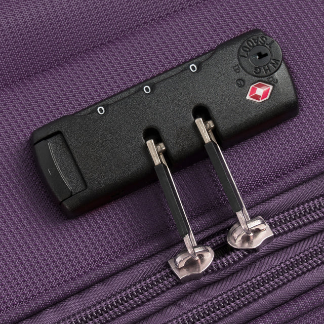 Softside Luggage Expandable 3 Piece Set Suitcase Upright Spinner Softshell Lightweight Luggage Travel Set