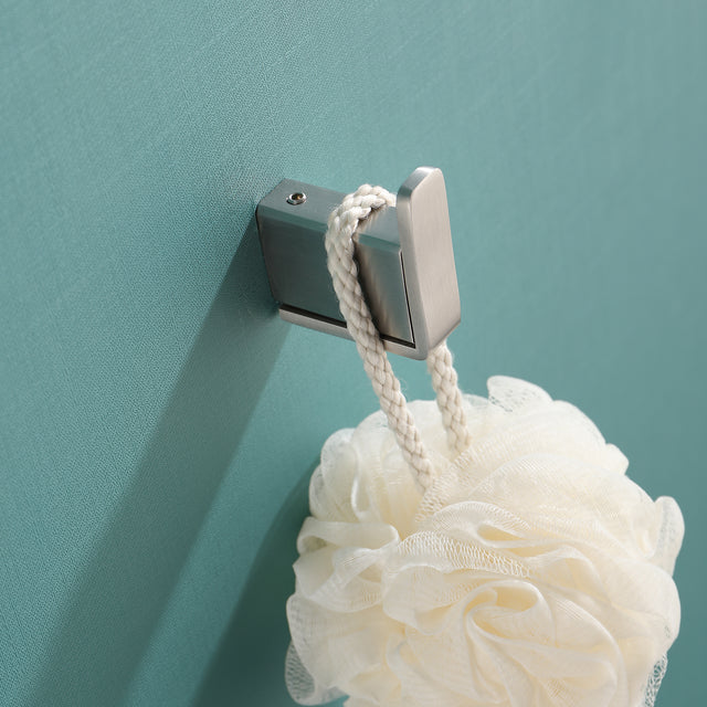 4 Piece Stainless Steel Bathroom Towel Rack Set Wall Mount