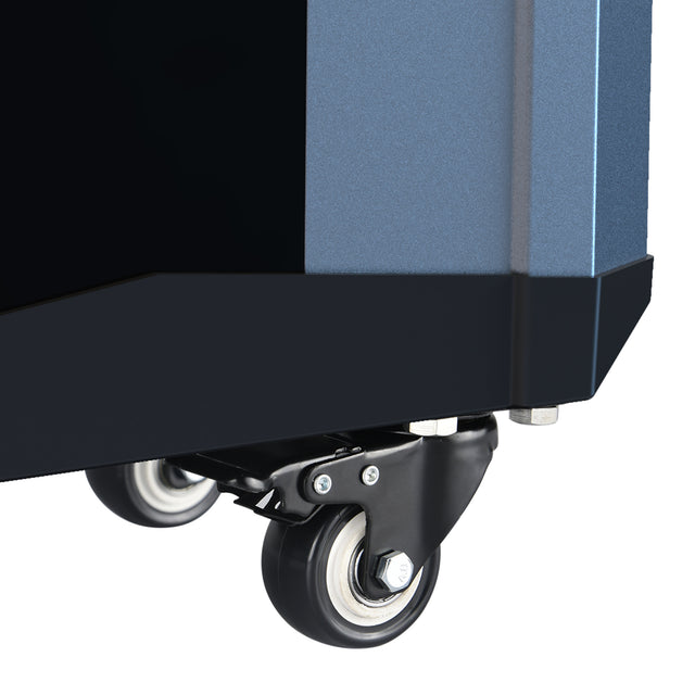 Trolley case, 2515Wh portable power station, for outdoor travel, home backup power, 3×AC120V output, a total of 2000W stable output power, peak power 4000W, LCD display, 3×DC5V/3A USB, 3×DC12V/10A out