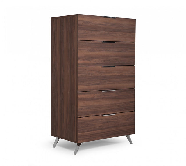 Nova Domus Brooklyn Italian Modern Walnut Chest