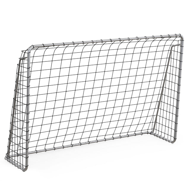 2M FOOTBALL GOAL WITH FIELD ROPE,GALVANIZED PIPE-INCLUDING TWO FOOTBALL GOAL