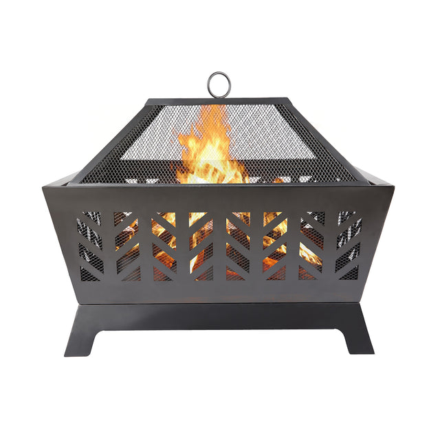 IRON FIRE PIT OUTDOOR