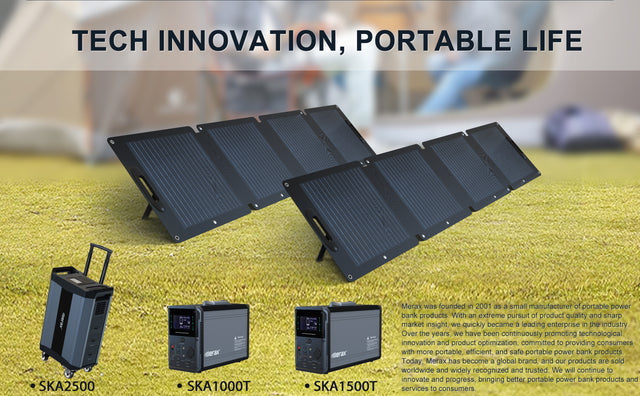 Portable power supply, max load 1500W, LiFePO4, 1380Wh, 48Ah, 2xUSB-A, 2xUSB-C, 2xDC5521, 2xAC110V Includes a 200W solar power panel with 60V output voltage