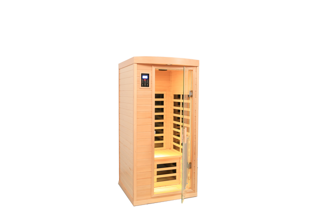 One Person Hemlock Sauna Room