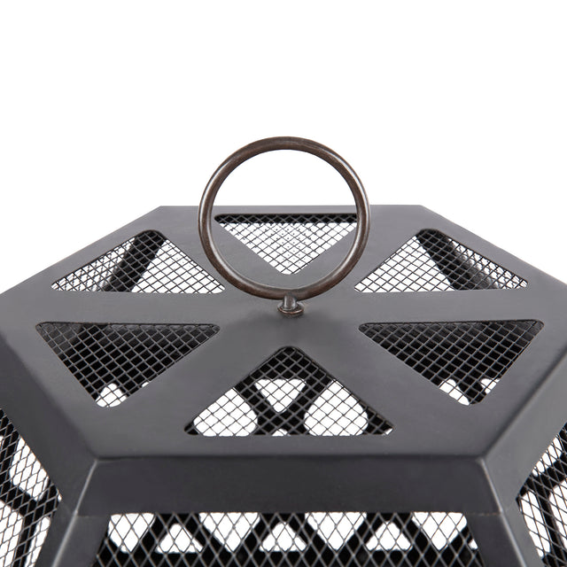 IRON FIRE PIT OUTDOOR