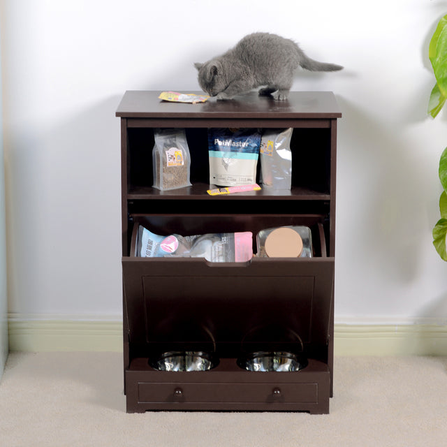 Best-selling pet food cabinets and feeding bowls pet water dispensers
