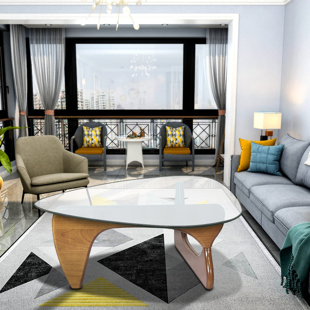 Home Modern Triangle coffee table