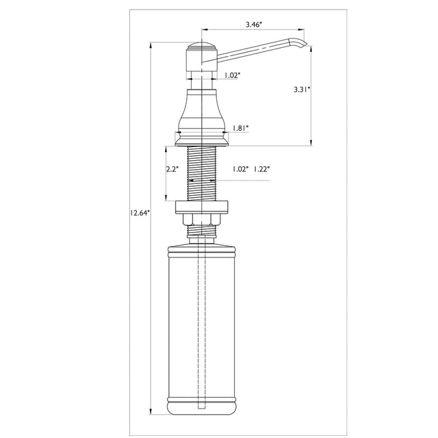 Kitchen Soap Dispenser