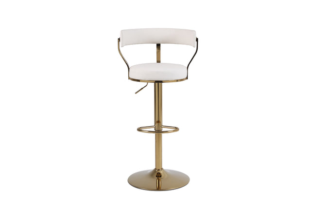 Bar Stools with Back and Footrest Counter Height Dining Chairs (1PCS/CTN)