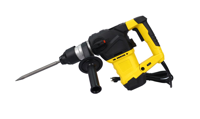 Professioinal Quality 1-1/4” SDS-Plus Heavy Duty Rotary Hammer Drill 13 Amp - Vibration Control, 3 Functions