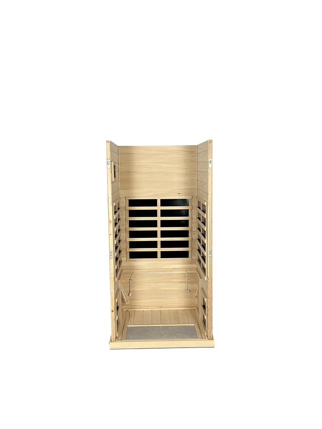 Mini One Person Basswood Far Infrared Sauna Room