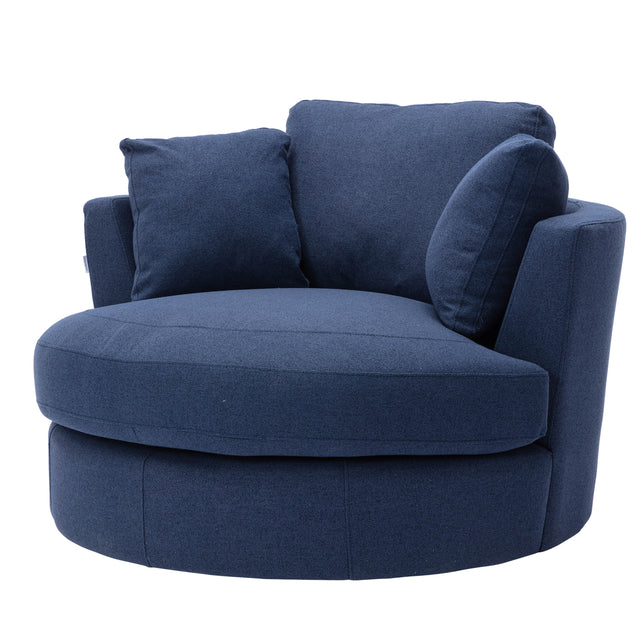 Modern  Akili swivel accent chair  barrel chair  for hotel living room Modern  leisure chair