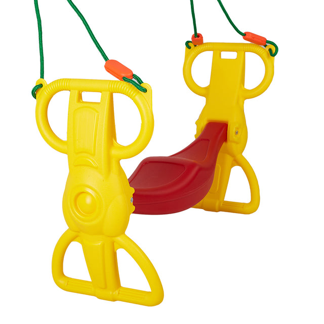 Multi-Child Swing Set Back to Back Rider Glider