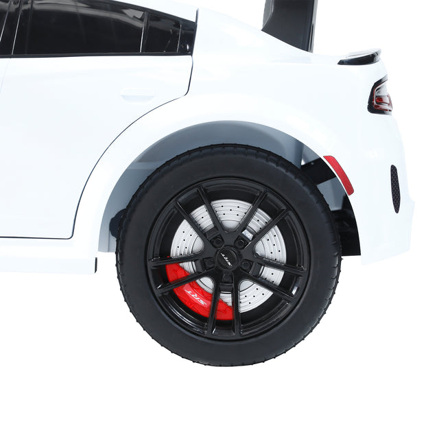 Licensed DODGE Charger，12v Kids ride on car W/Parents Remote Control ,electric car for kids,Three speed adjustable,Power display, slow start、USB,MP3 ,Bluetooth,LED light、Four wheel suspension