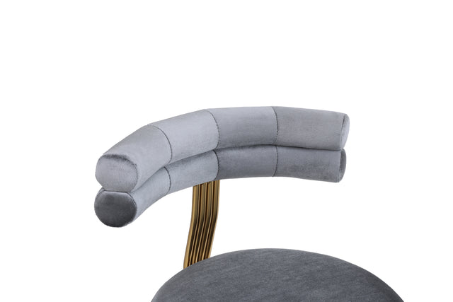 Bar Stools with Back and Footrest Counter Height Dining Chairs (2PCS/CTN)