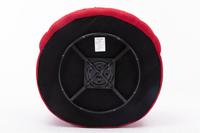 Modern  Akili swivel accent chair  barrel chair  for hotel living room / Modern  leisure chair  Red