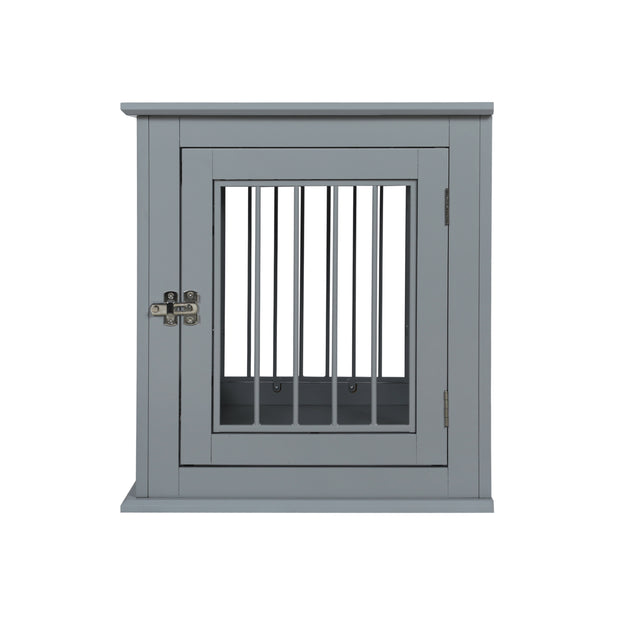 Pet house, Large Crate with Chew-Resistant Iron Bars, open from 2 directions