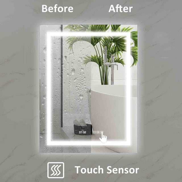 28''x 36''LED Lighted Bathroom Medicine/Mirror Cabinet with Motion-Sensor Switch