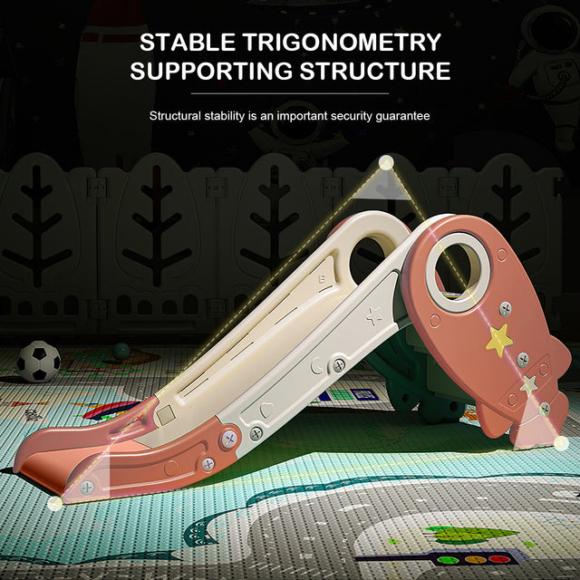 Toddler Slide Climber Set for Indoor Outdoor 3 Steps Freestanding Slide, Suitable Age1-5 Years Old Children Easy Set Up Baby Playset