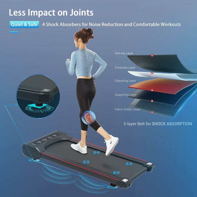 Under Desk Treadmill Machine Walking Pad  for Home Office