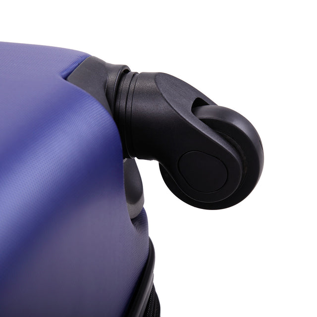 3-Piece Luggage Set (20/24/28), Expandable Carry on Suitcase with Spinner Wheels, Deep Blue