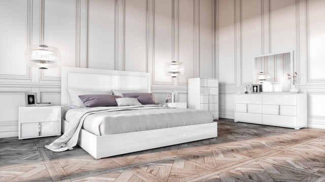Modrest Nicla Italian Modern White Chest