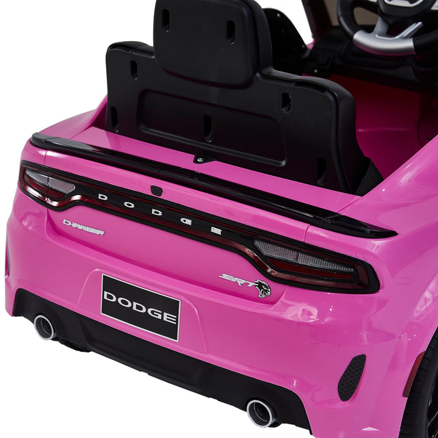 Licensed DODGE Charger，12v Kids ride on car W/Parents Remote Control ,electric car for kids,Three speed adjustable,Power display, slow start、USB,MP3 ,Bluetooth,LED light、Four wheel suspension