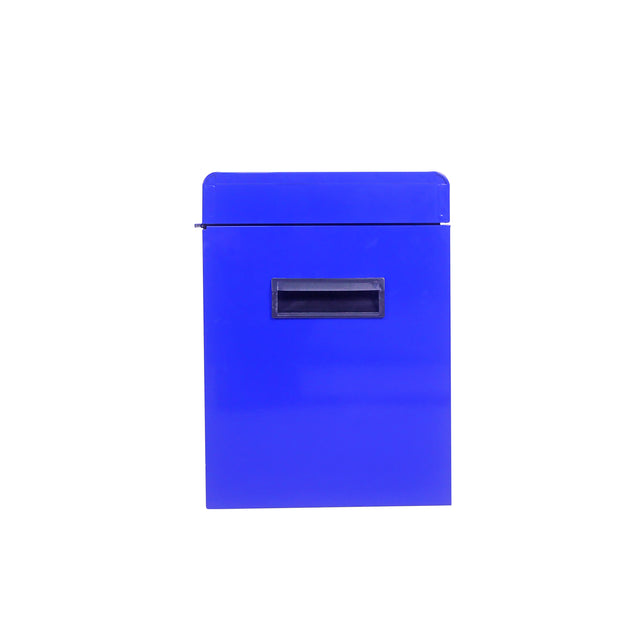 Detachable 5 Drawer Tool Chest with Bottom Cabinet and one Adjustable Shelf--Blue