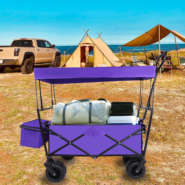 Outdoor Garden Park Utility kids wagon portable beach trolley cart camping foldable folding wagon