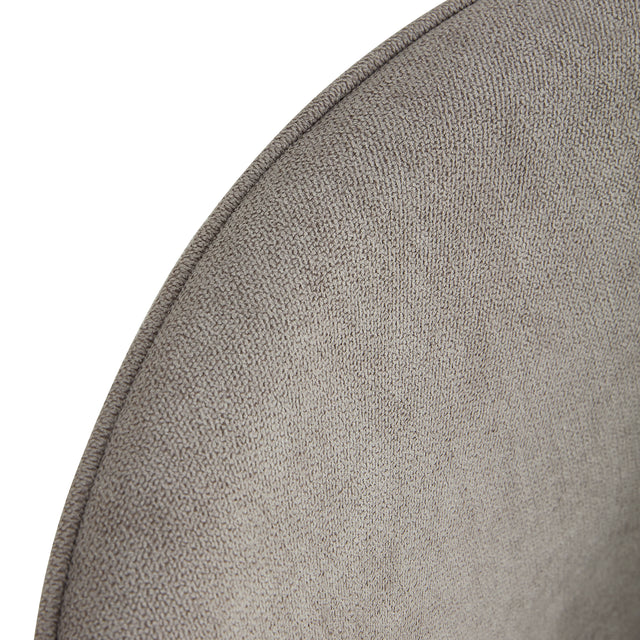 Modern Dining Chairs,Linen Accent Chair, Living Room Leisure Chairs, Upholstered Side Chair with Metal Legs for Dining Room Kitchen Vanity Patio Club Guest (Set of 1)  Grey Office Chair