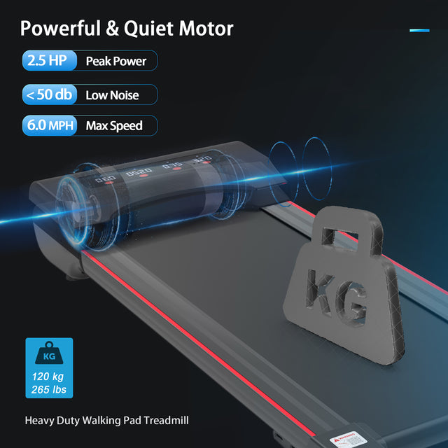 Under Desk Treadmill Machine Walking Pad  for Home Office