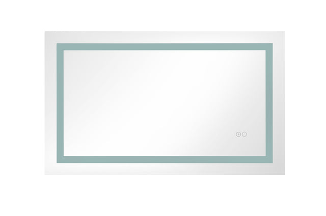 LED Bathroom Mirror with Lights, 40×24 Inch Smart Vanity Mirrors,Lighted Wall Mounted Anti-Fog Dimmable Mirror,Adjustable White/Warm/Natural Lights(Horizontal/Vertical)