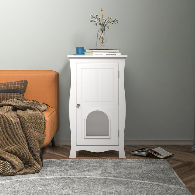Pet house, Hidden Cat Home Side Table, Suitable for bedroom, living room, study and other spaces