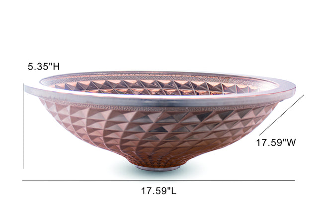 Circular Vessel Bathroom Sink