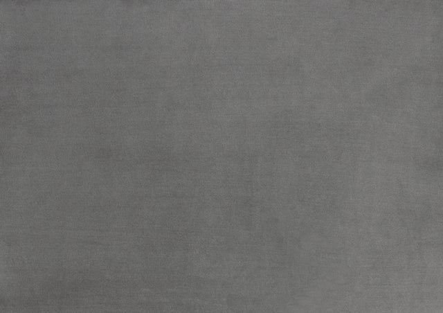 Reversible Configuration 1pc Sectional Sofa with 2 Pillows Gray Velvet Fabric Upholstered Tufted Back Living Room Furniture