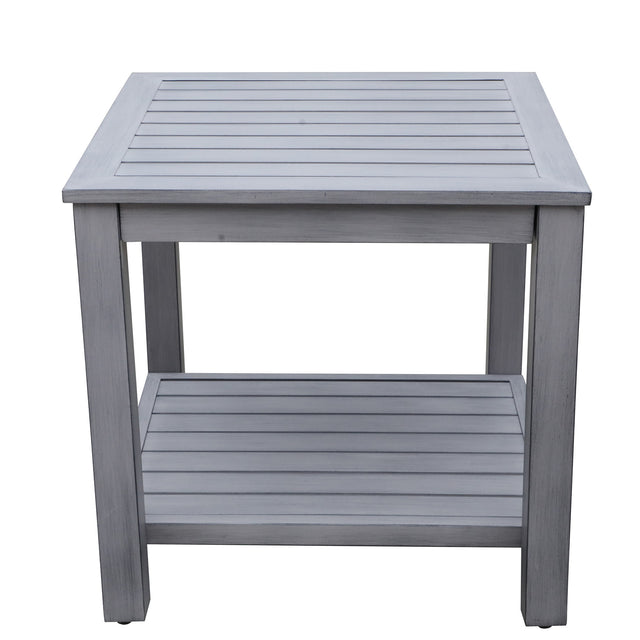 Aluminum Rectangle End Table